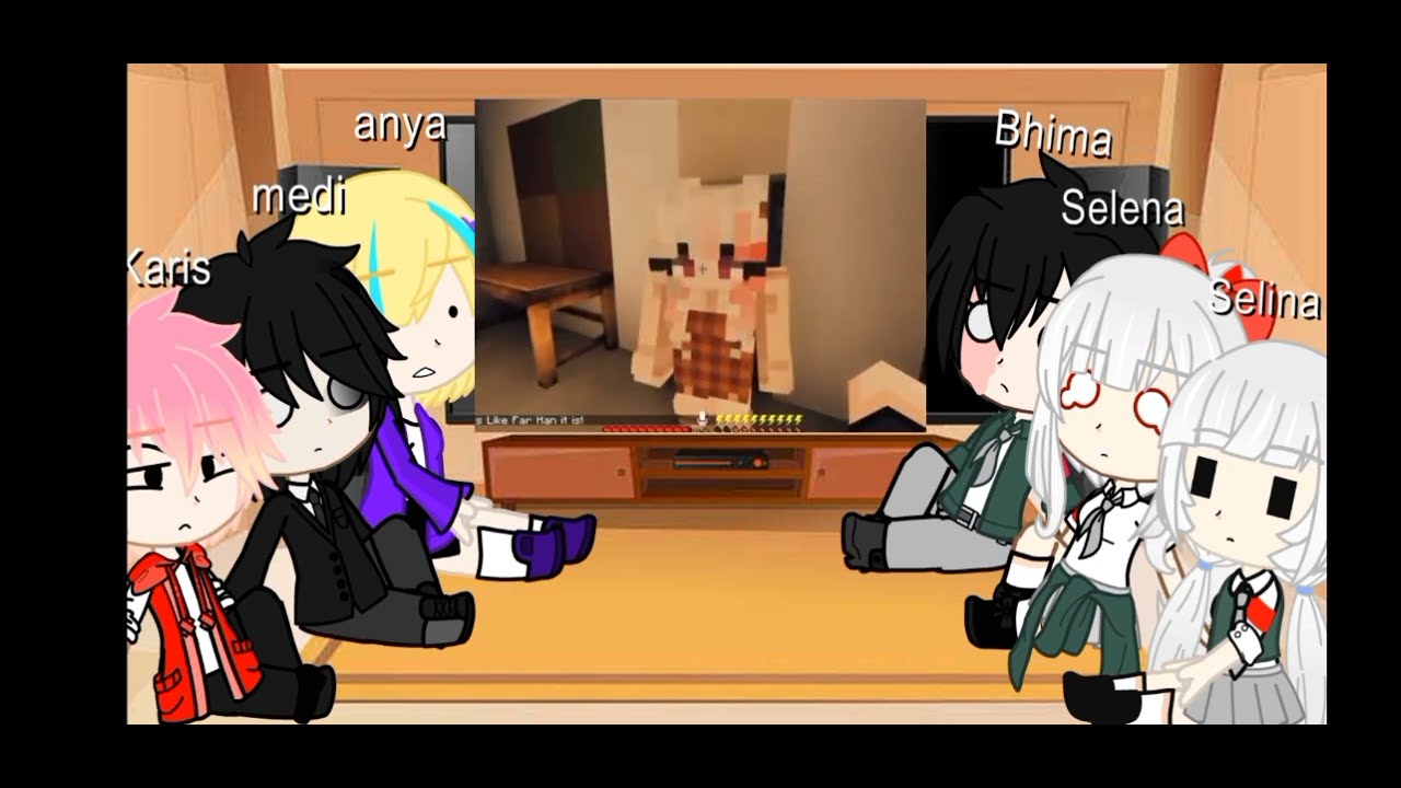 Bfb react to Reschool alternatife part 1 #bakwanfightback #reschoolalternate #gachaclub 