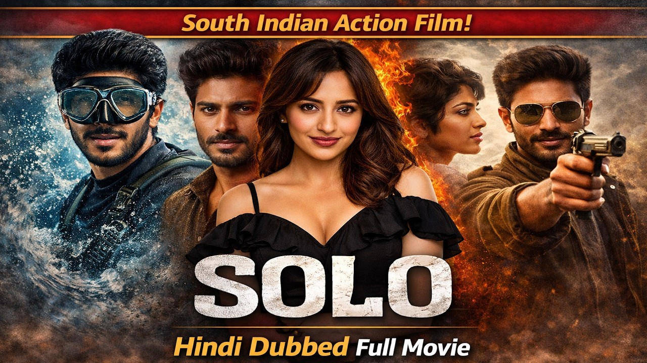 Solo (Hindi Dubbed) | Dulquer Salmaan & Neha Sharma | Epic Action Drama | Full Movie