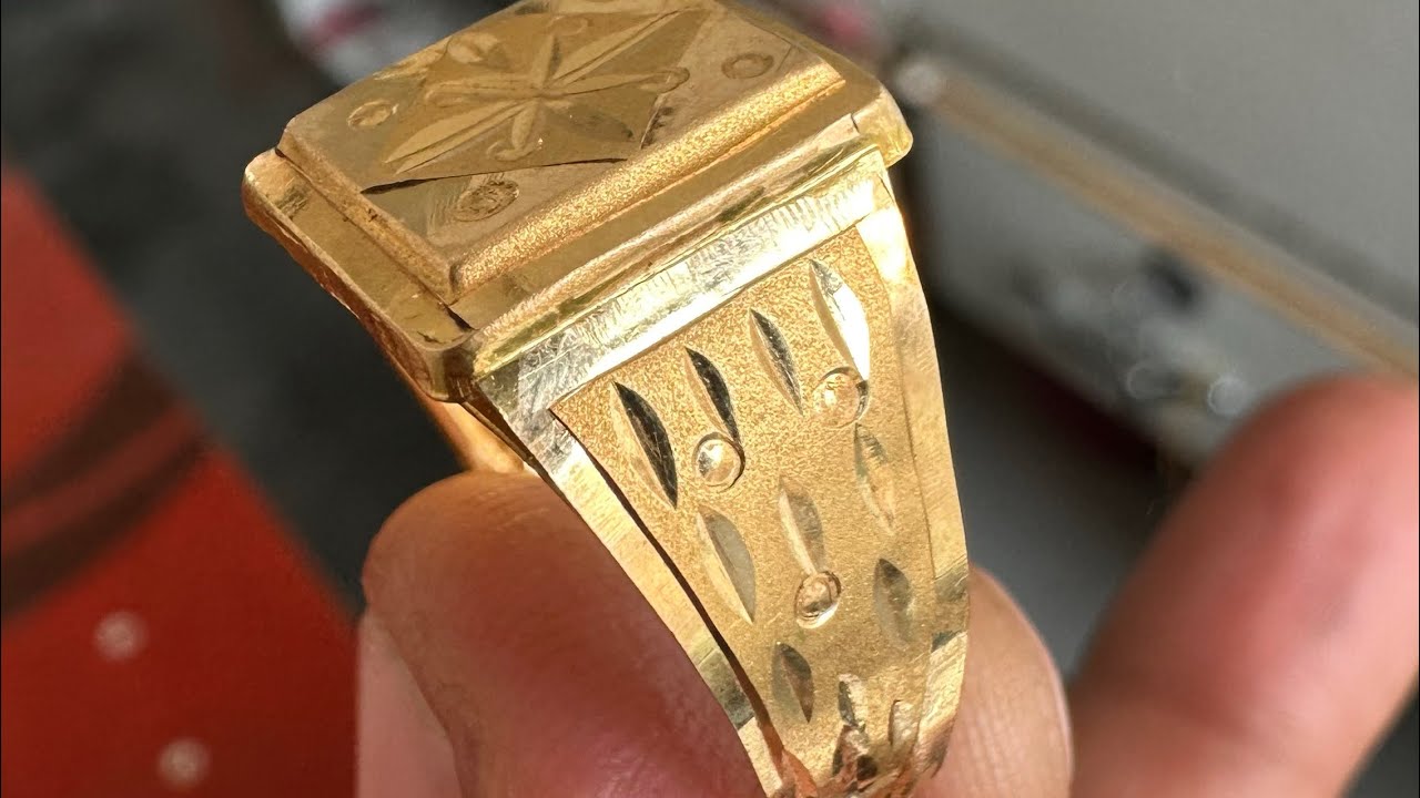 Kam weights ring gold 👌