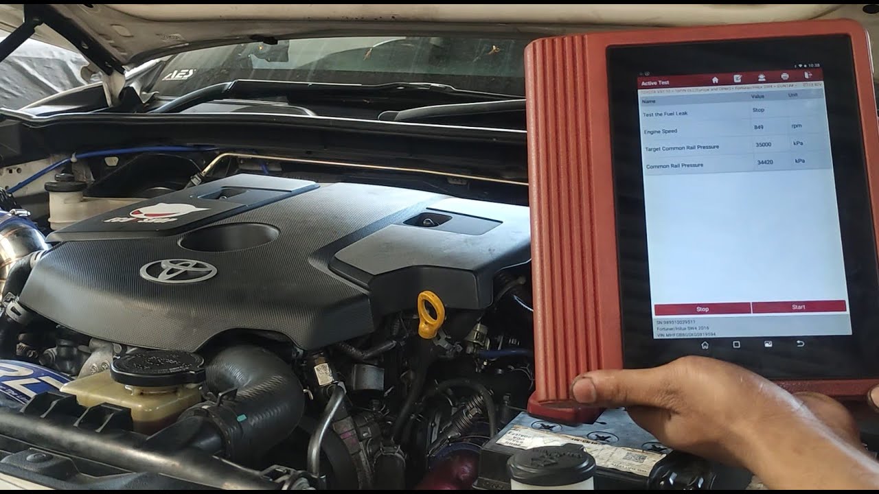 fortuner VRZ tidak bisa nyala mesin 2GD FTV