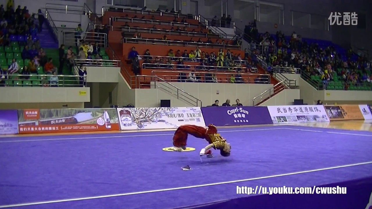 2016 China National Wushu Championship - Men's Double Chainwhip - 1st - Qian Xiaole (Anhui)