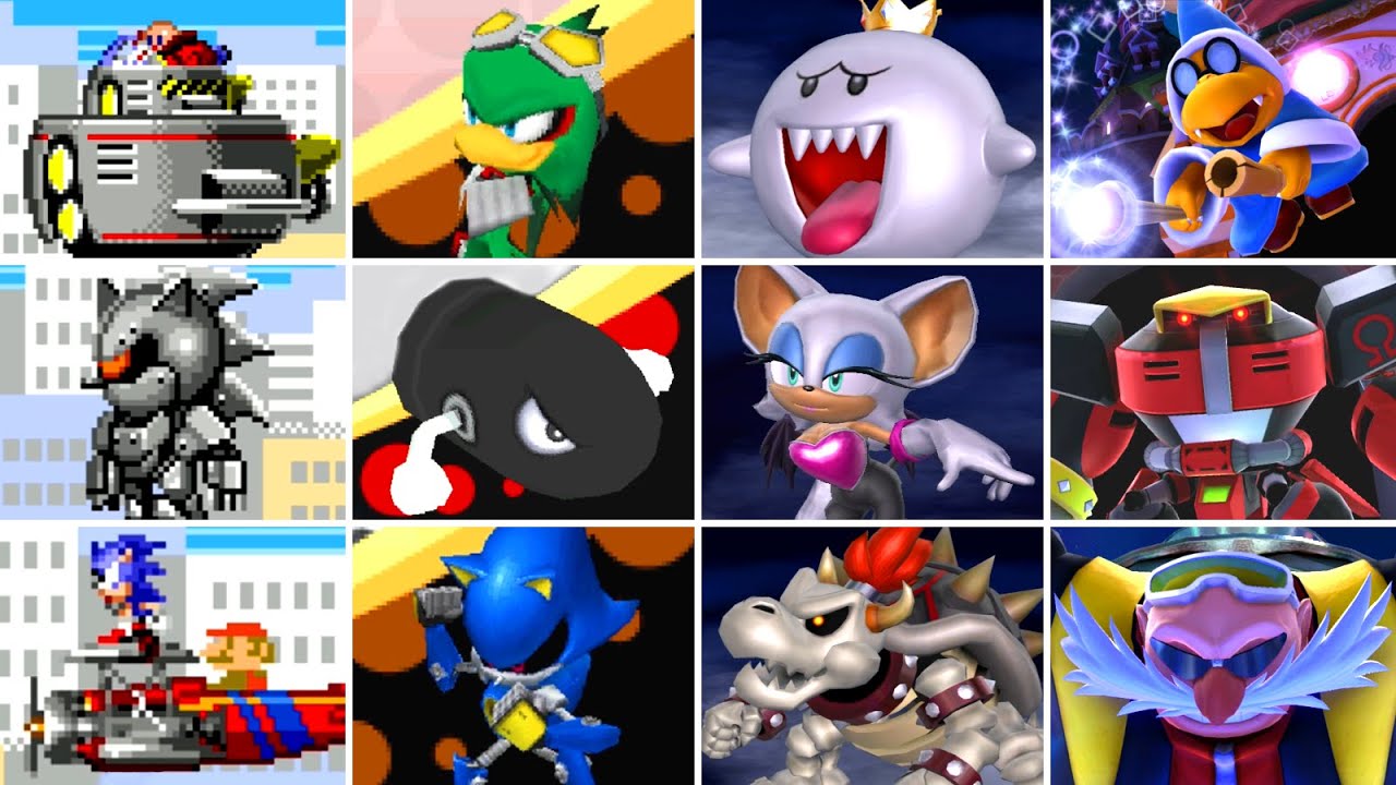 Mario & Sonic Series - All Bosses [2009 - 2025]
