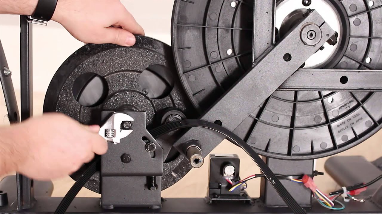 Replacing the Drive Belt - Elliptical - Frame Style B