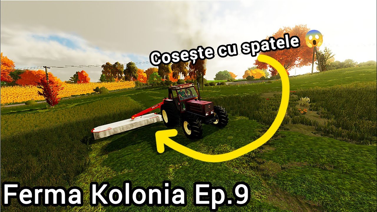 Fs22 Ferma Kolonia Ep 9 La treaba ca de fiecare data !