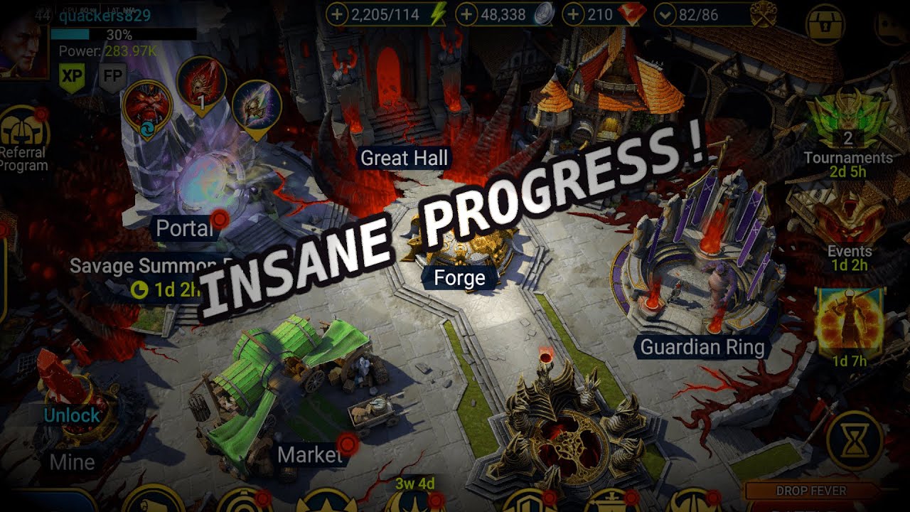 INSANE PROGRESS ON THE ALT ACCOUNT!
