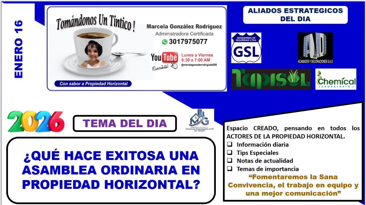 QUE HACE QUE UNA ASAMBLEA SEA EXITOSA