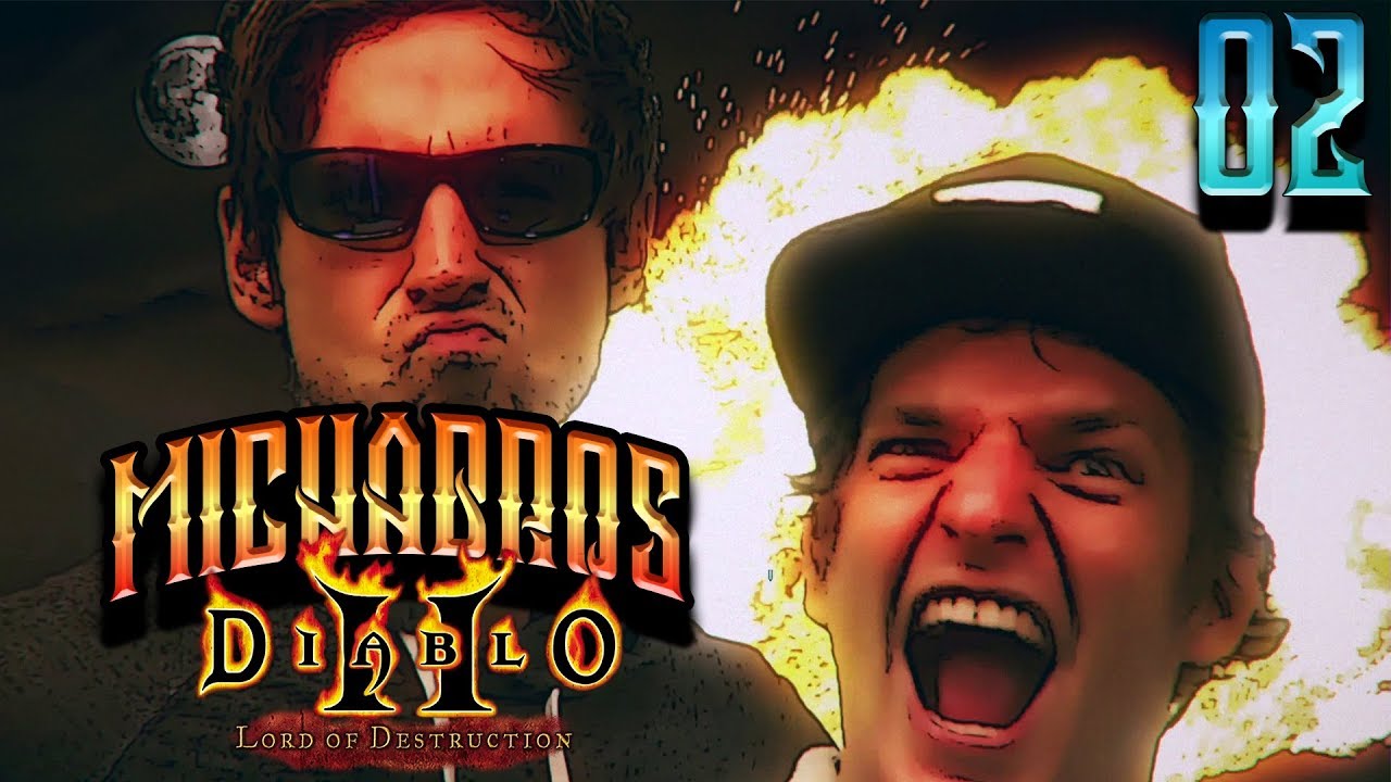 Mein Höllenfeuer gegen Blutrabe | Diablo 2: Lord of Destruction mit den Micha Bros. #02