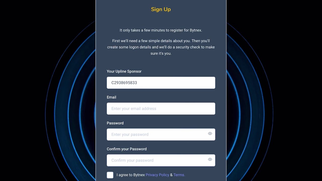 BYTNEX / HOW TO REGISTER AND DEPOSIT BTC ON BYTNEX STAKING