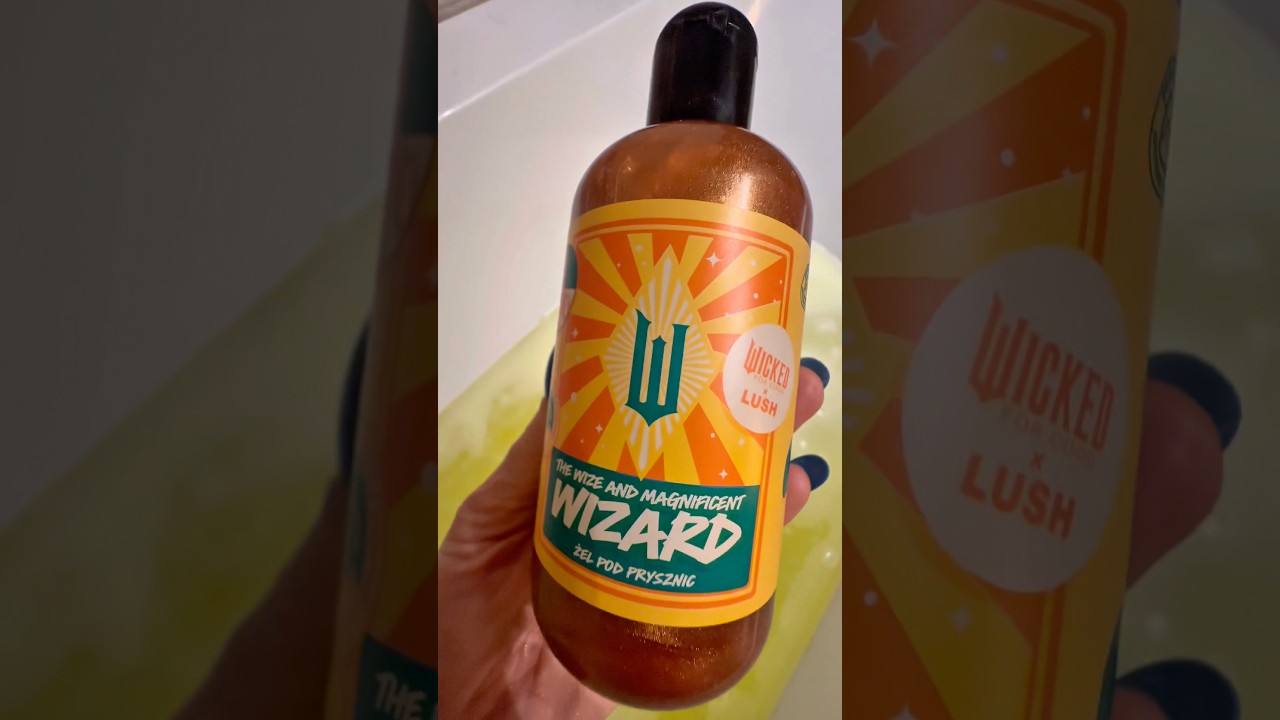 Lush x Wicked навсегда 🧙 Демонстрация геля для душа от мудрого и великолепного волшебника 🧙 