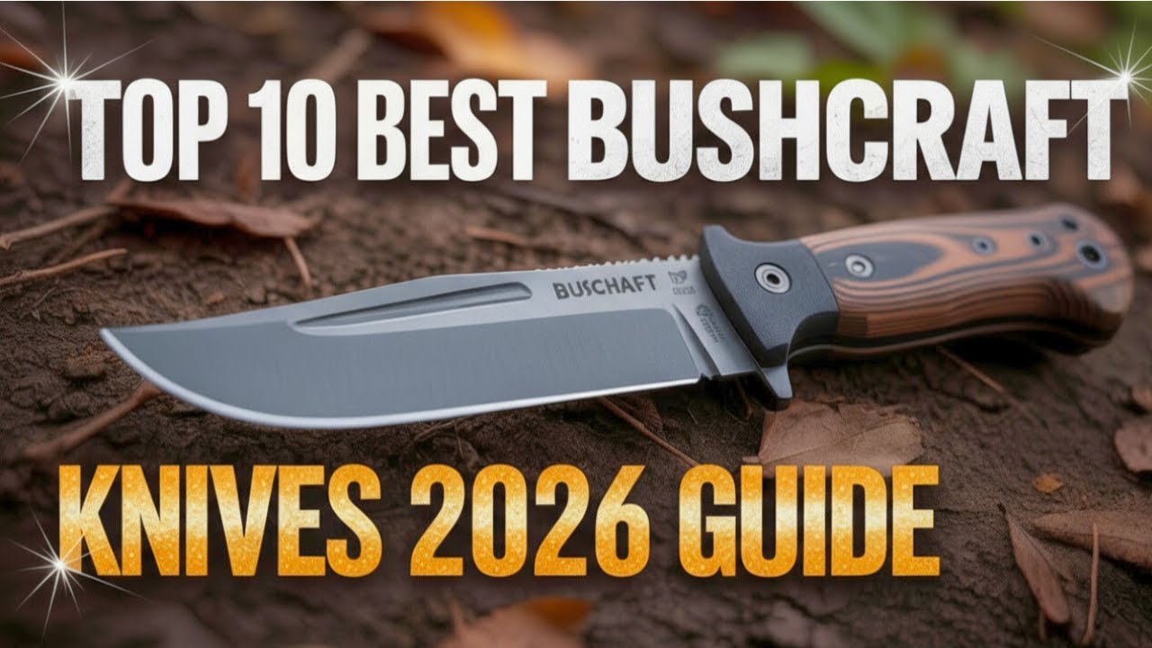 Top 10 Best Bushcraft Knives 2026 🔪 | Ultimate Amazon Survival & Outdoor Gear Guide