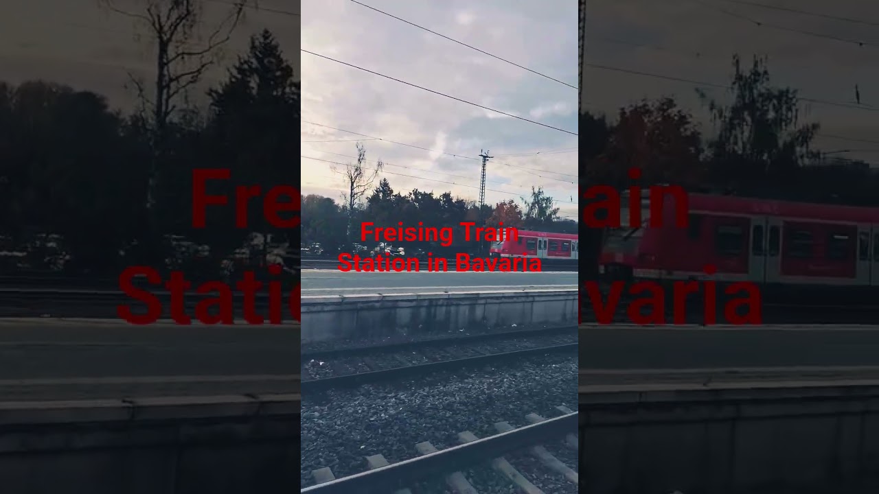 Freising, Germany Train station 