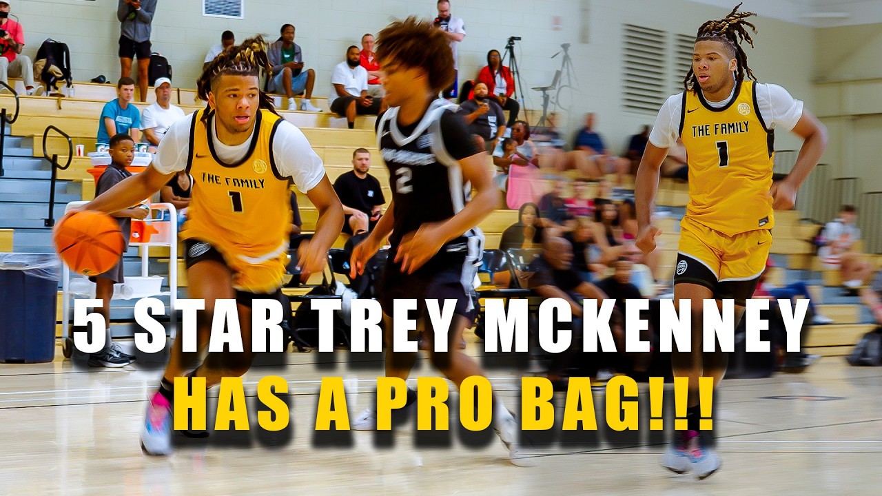 5 Star Trey Mckenney has a pro bag!! The Family vs Ohio Buckets