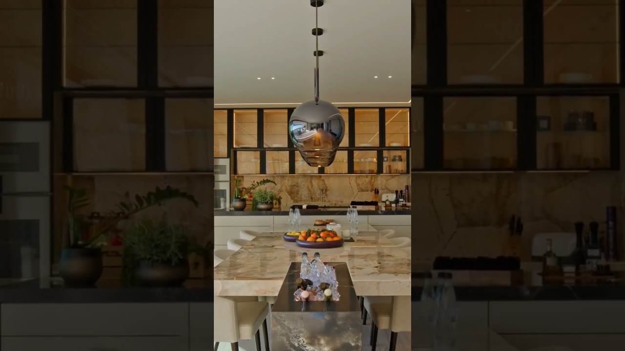 Kitchen Goals 😍 | #viralshorts #marobrothers #kitchenisland #luxury