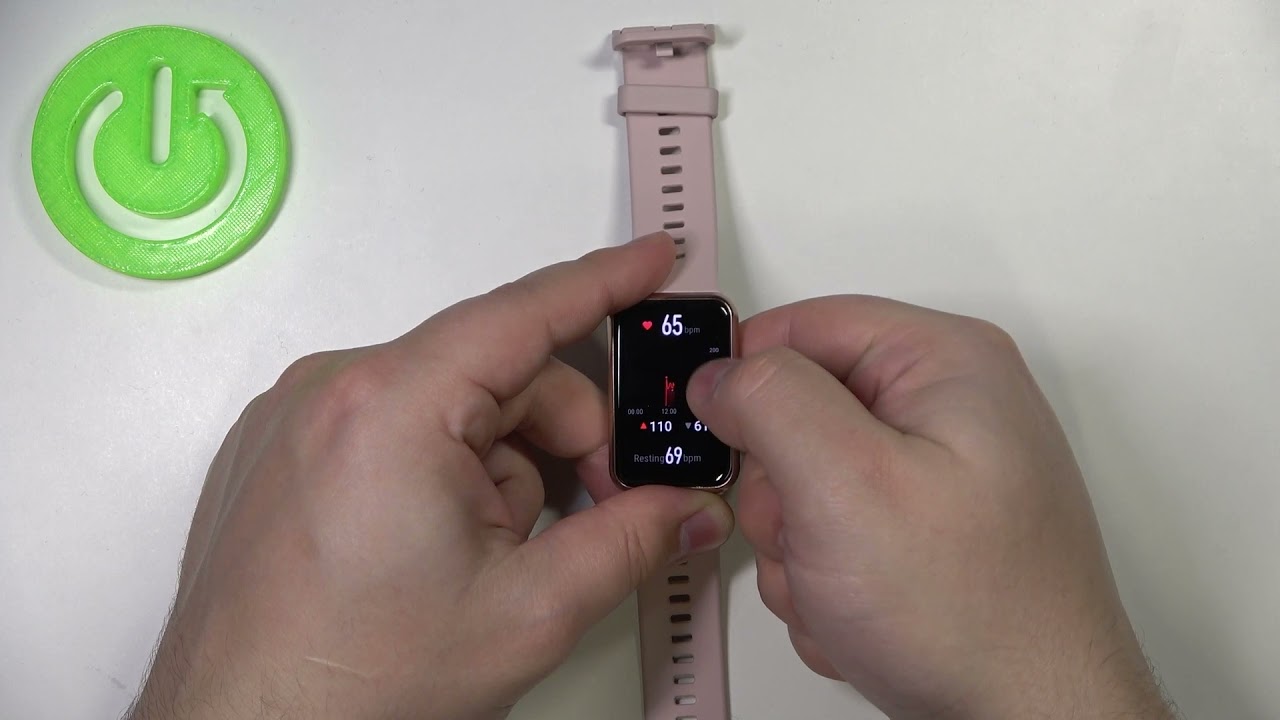 Как измерить частоту сердечных сокращений на HUAWEI Watch Fit New - Мониторинг пульса