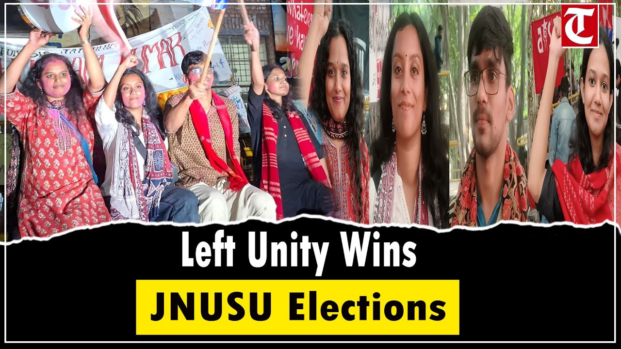 JNUSU Elections 2025: Left Unity Alliance Sweeps All Major Posts | AISA, SFI, DSF Win