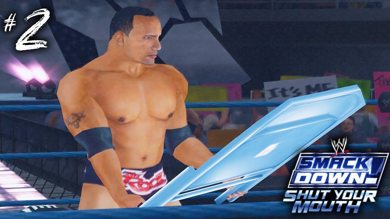 THE ROCK SNAPS!! | WWE Smackdown Shut Your Mouth (Season Mode)