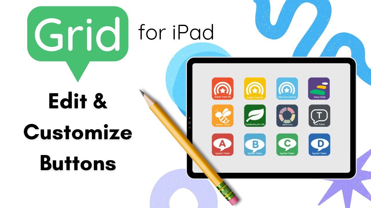 Grid for iPad | How to Edit & Customize Buttons ✏️