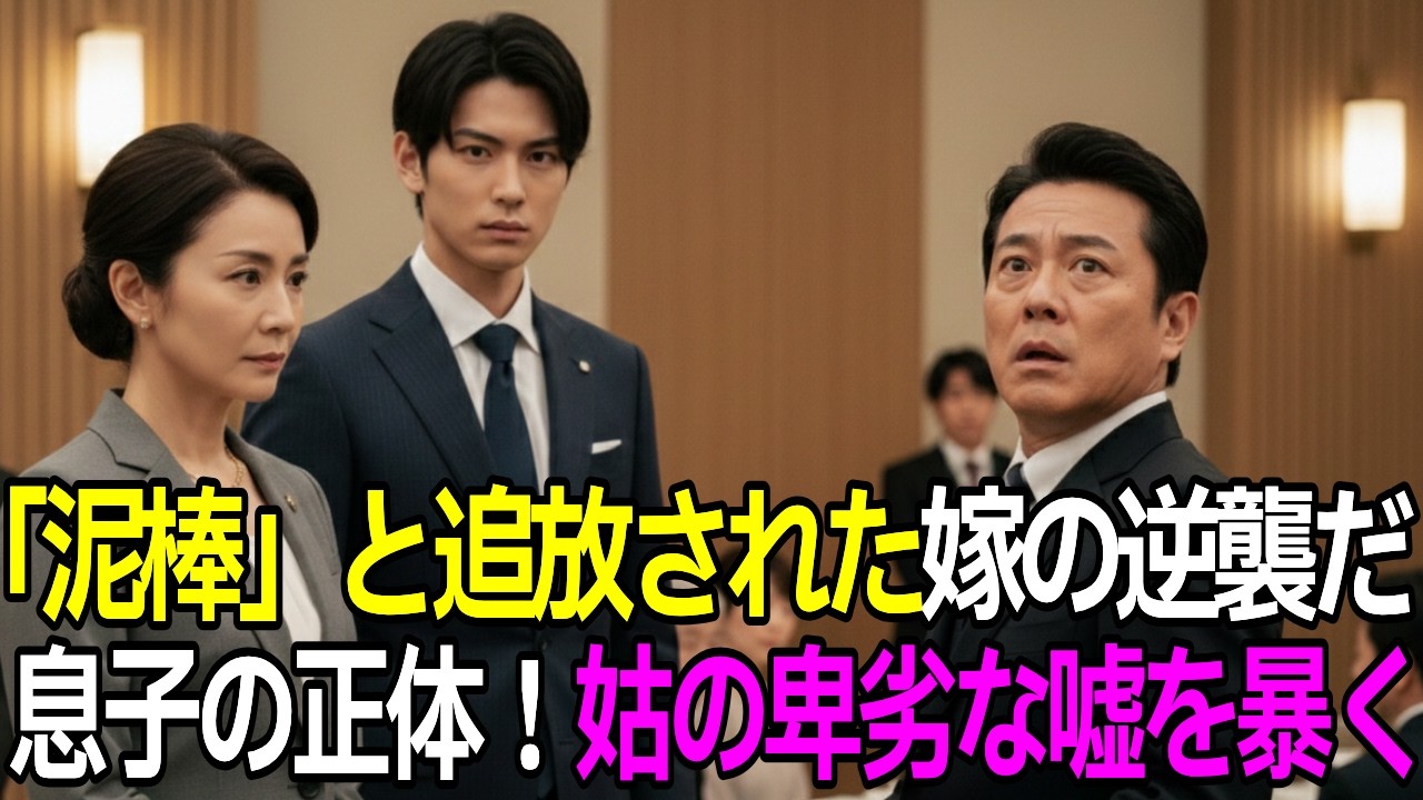 19年前に追放した妻と再会。隣に立つ19歳の天才職人の「正体」に絶句…卑劣な嘘が判明し家門崩壊【感動エピソード】【末路】