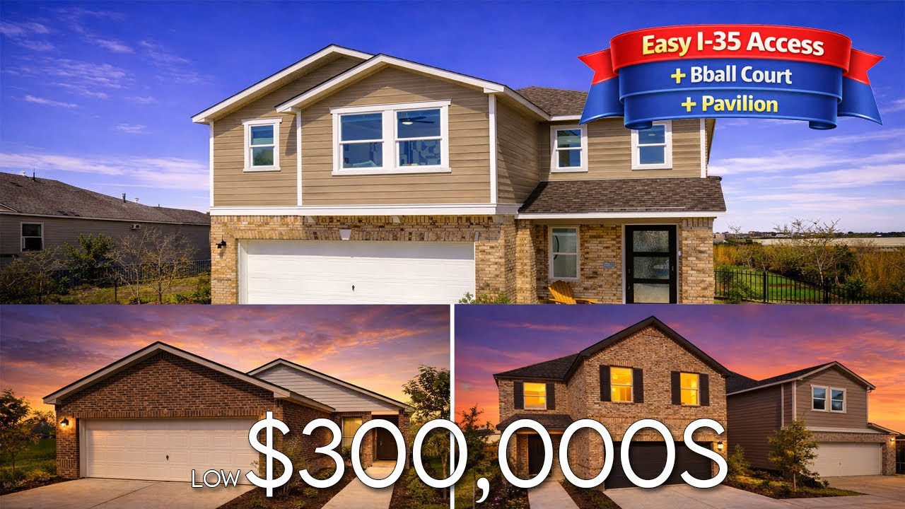 Доступное новостройка в Остине? Дома KB Homes с 3-5 спальнями от 300 000 долларов.