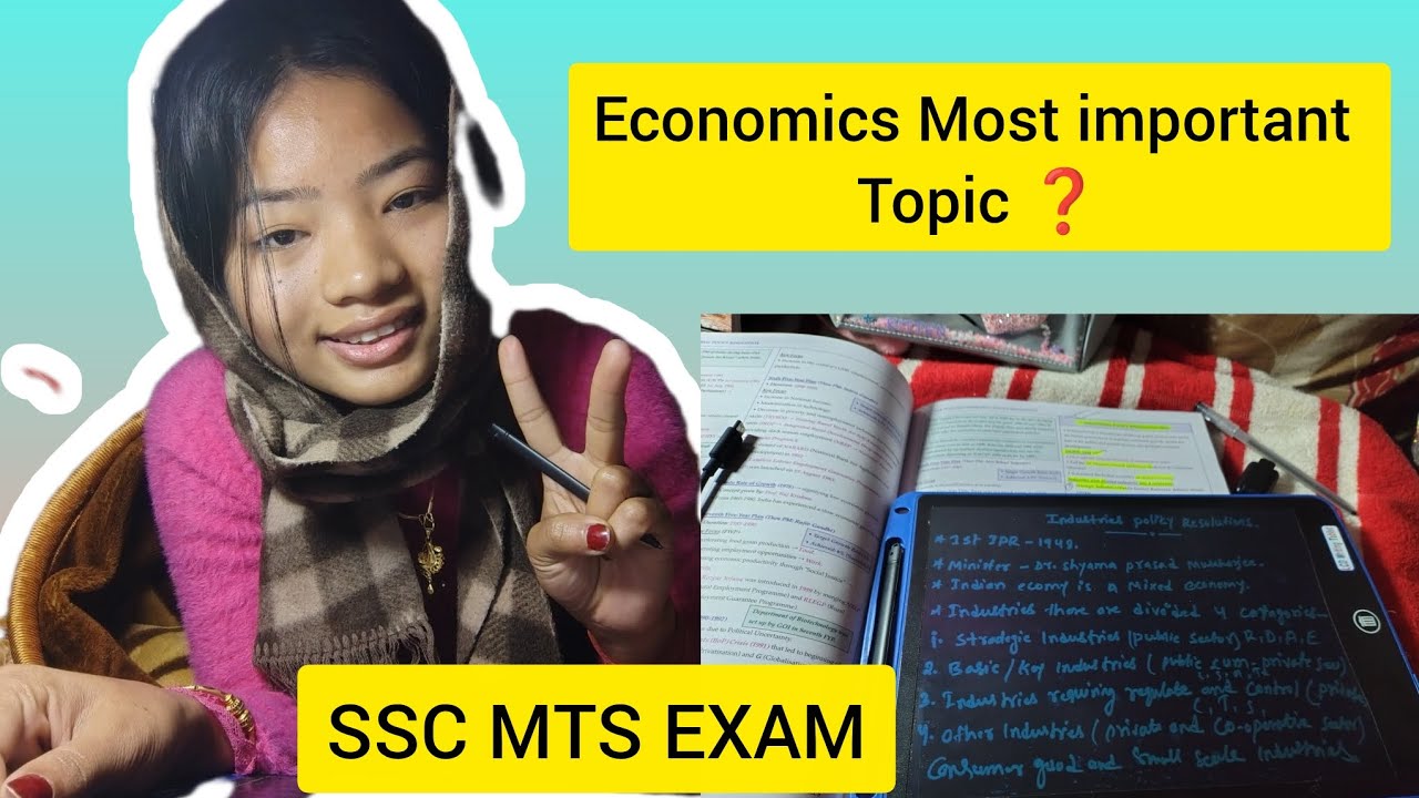 Economics Most important topic ❓ SSC MTS ASPIRANTS @MotomKDvlog 