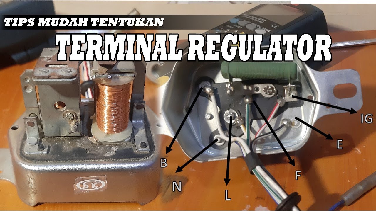 Cara Menemukan Terminal Regulator Pada Sistem Pengisian Konvensional