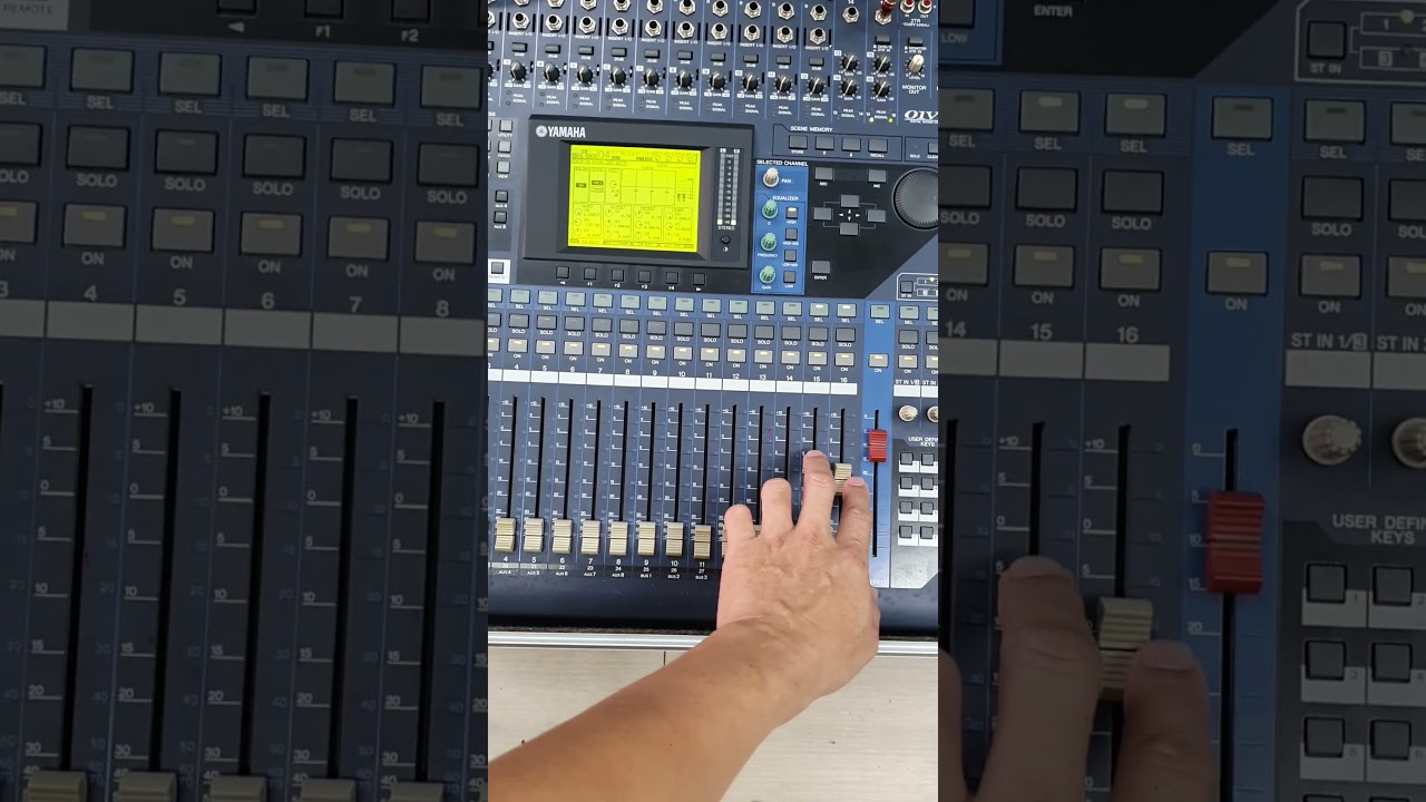 Mixer Yamaha 01V96 VCM #baophiaudio #mixerkaraoke #yamaha