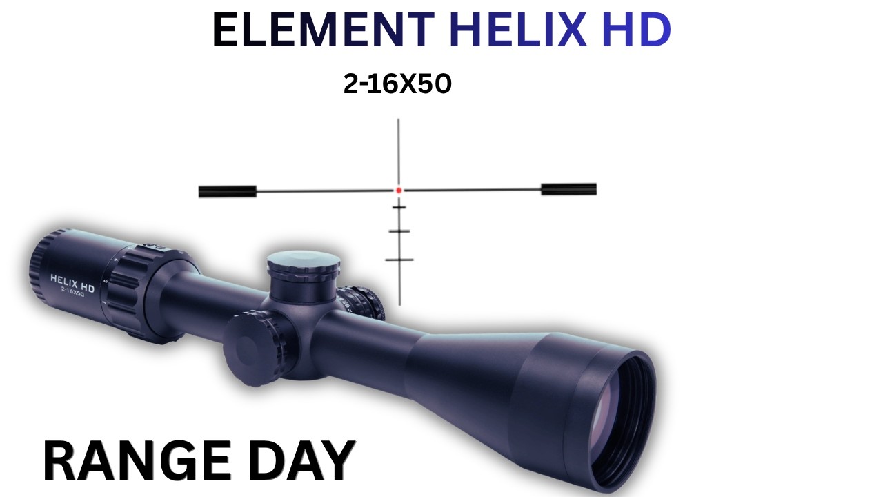 ELEMENT OPTICS HELIX HD 2-16X50 RANGE DAY