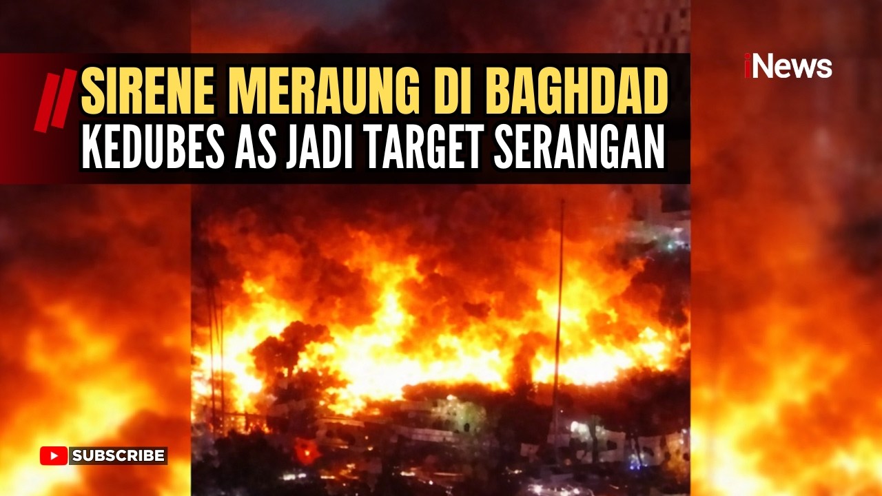 Iran Kembali Serang Kedubes AS di Baghdad, Timur Tengah Mencekam! | Breaking News