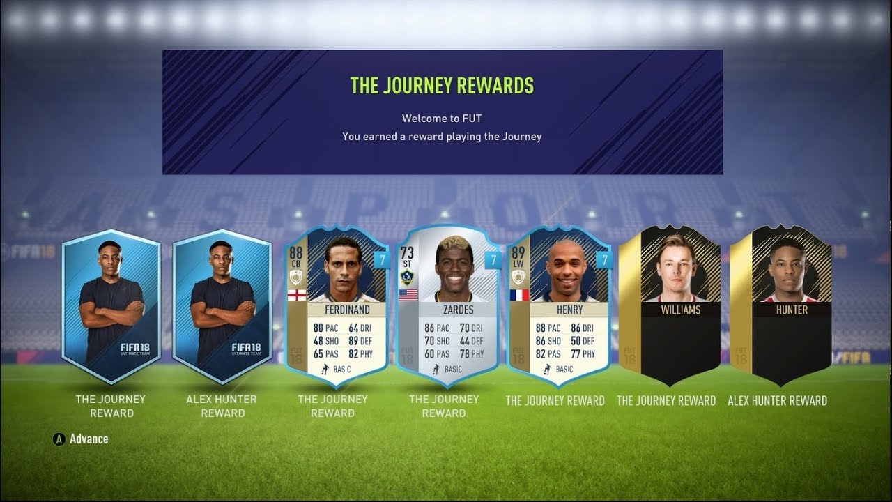 FIFA 18 ULTIMATE TEAM - INTRO + THE JOURNEY REWARDS