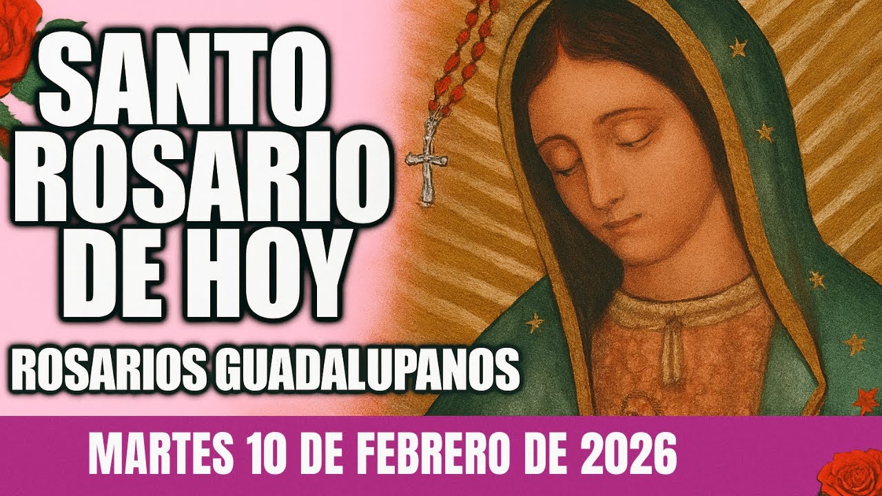 EL SANTO ROSARIO DE HOY MARTES 10 DE FEBRERO DE 2026-MISTERIOS DOLOROSOS | EL SANTO ROSARIO DE HOY