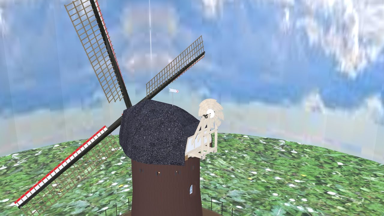 Zelfkruiende molen