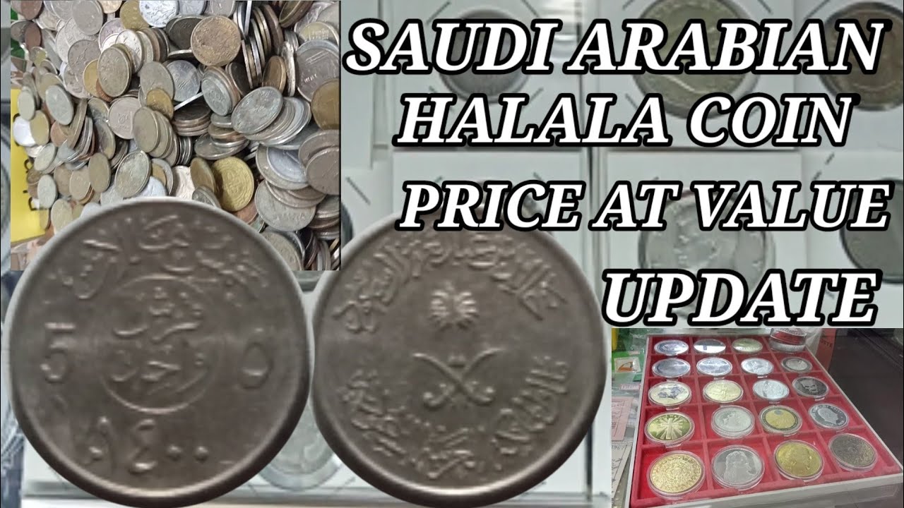 5, HALALA 1980 SAUDI ARABIA COIN ANG PRESYO AT VALUE ALAMIN / MV coin,s TV