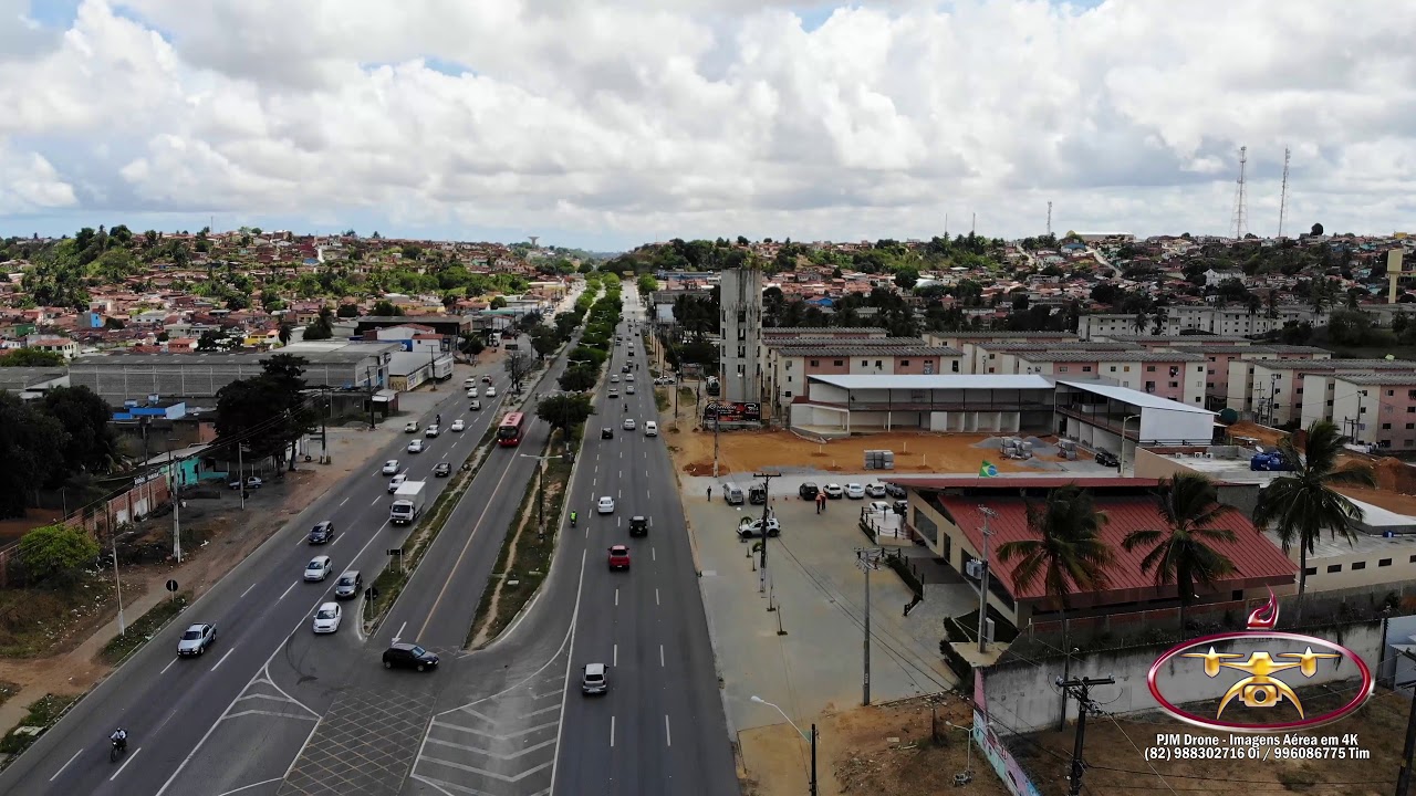 Abreu e Lima - Pernambuco Brasil - visto de Cima em - 4K DJI Mavic Air