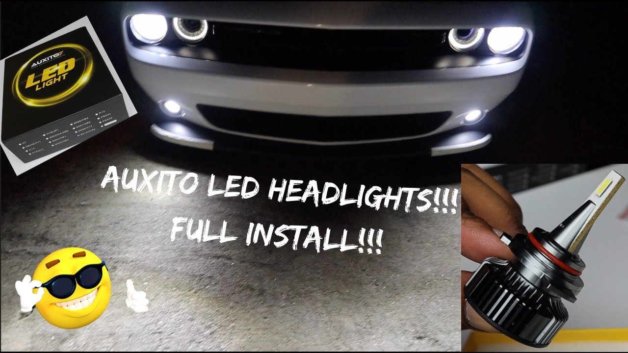 AUXITO LED HEADLIGHTS REVIEW AND FULL INSTALL!!!