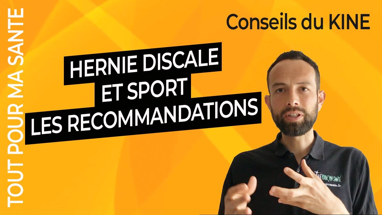 Hernie discale et sport : lesquels pratiquer, lesquels éviter ?