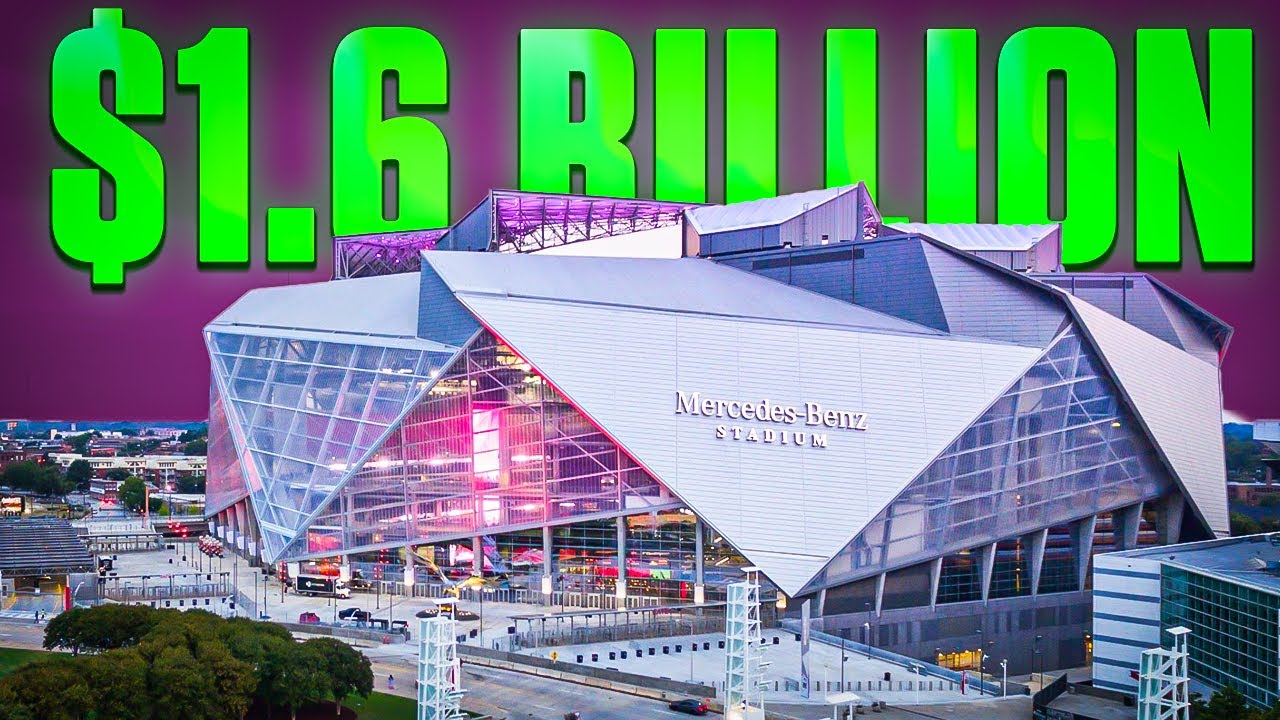 Inside the $1.6 Billion Mercedes Benz Stadium!