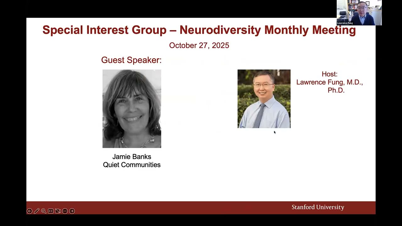 QC Founder Discusses Noise and Neurodiversity with Members of the Stanford Neurodiversity Project
