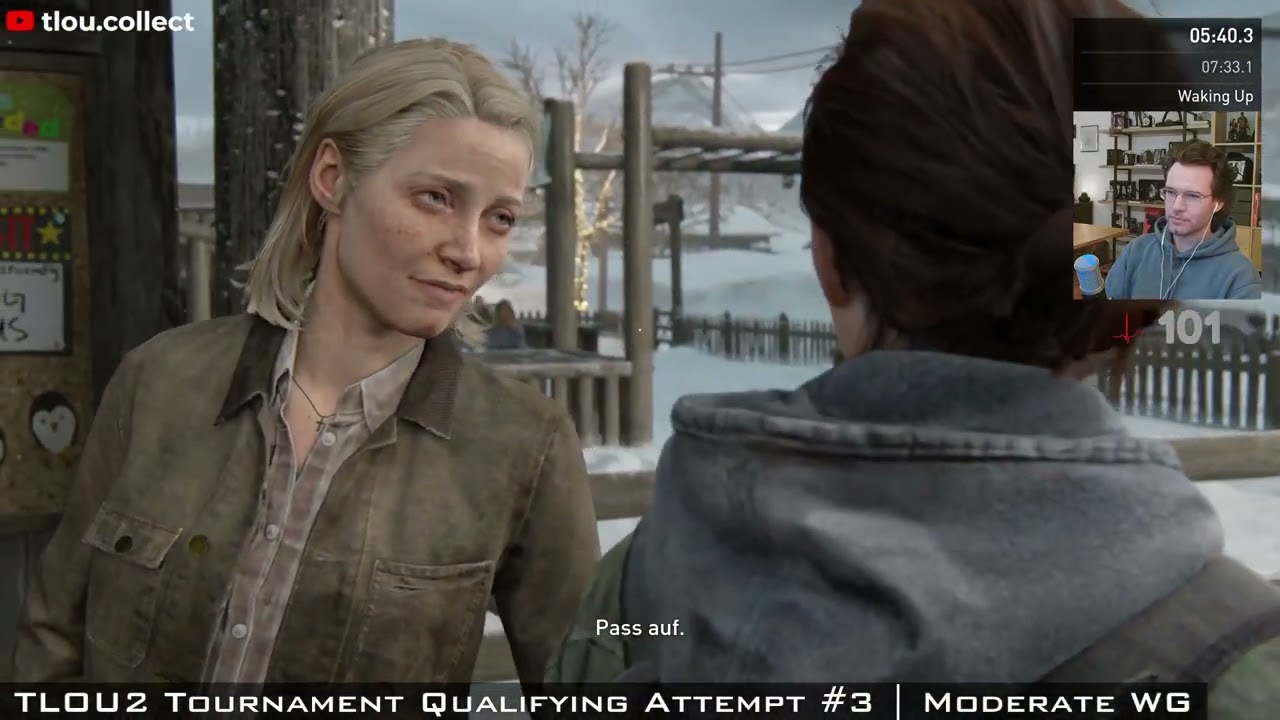 TLOU2 | Tournament Qualifying Attempt #3; Sitting #1 | Moderate Whole Game | TLOUTour25