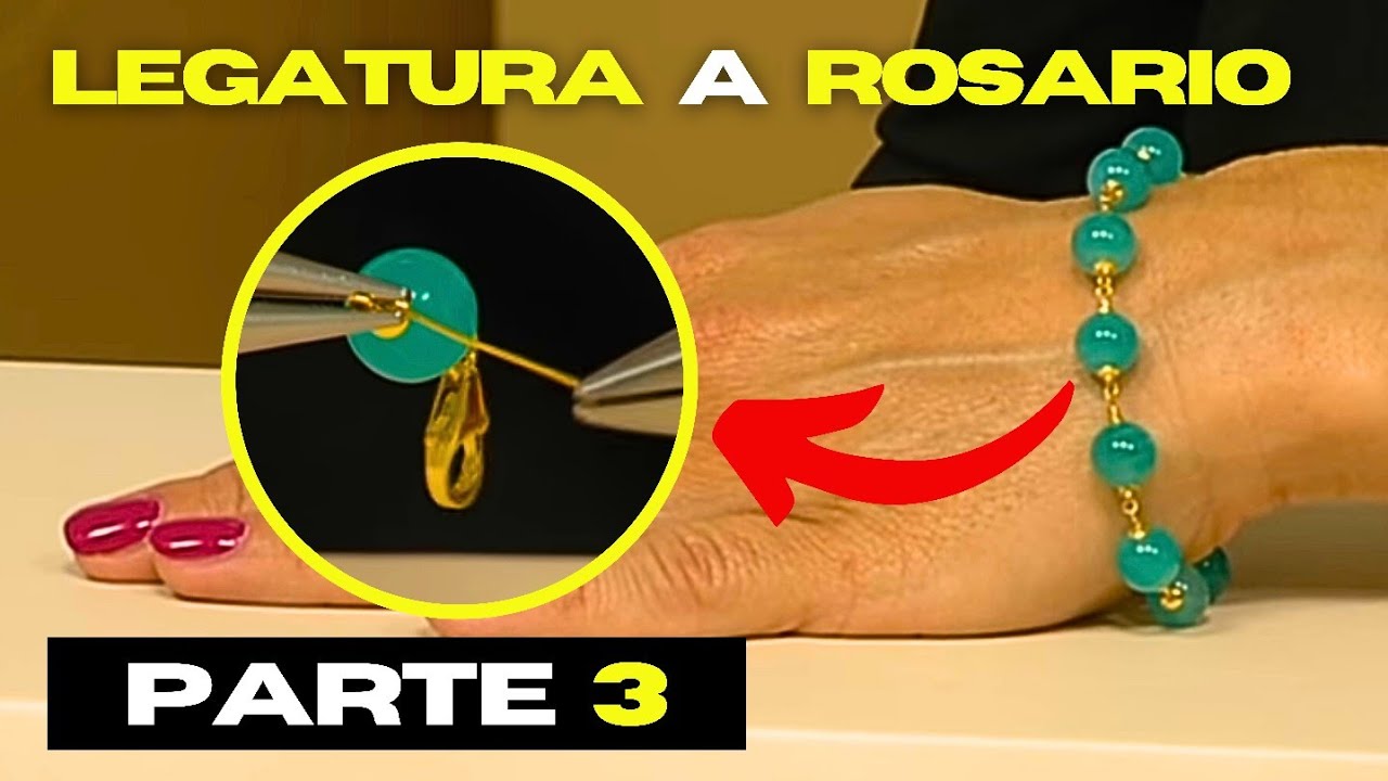 TUTORIAL Legatura a Rosario | Bracciale