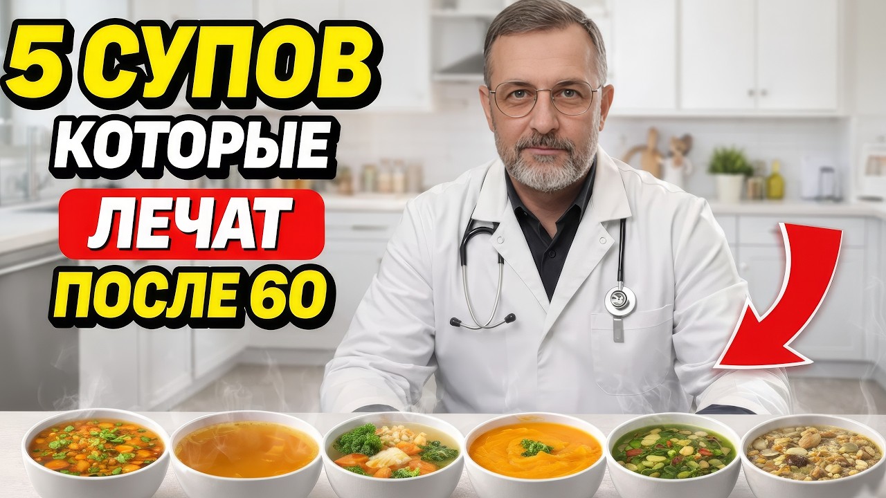 5 супов, которые омолаживают организм изнутри: советы врача