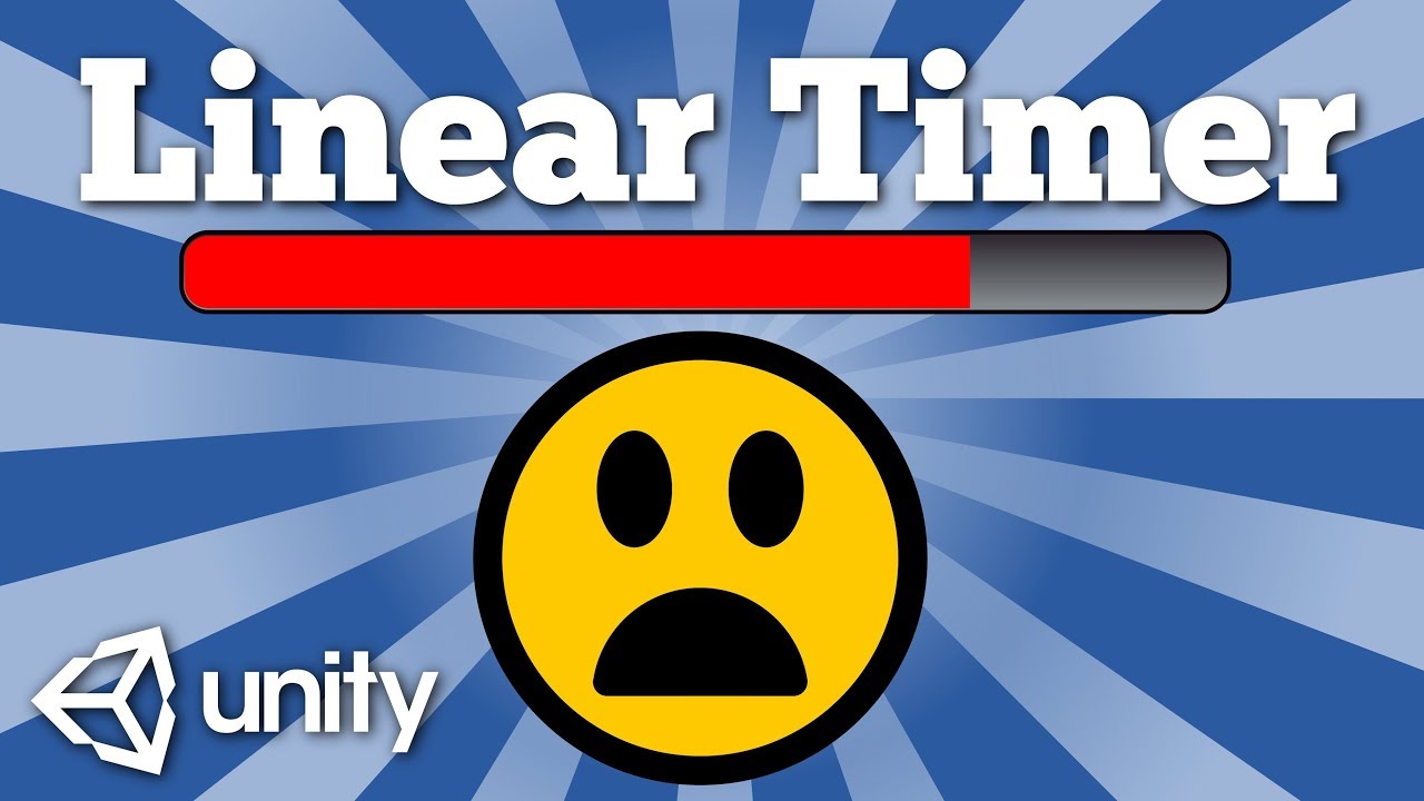 How to create a linear timer for your Unity game? Simple Unity 2D tutorial.