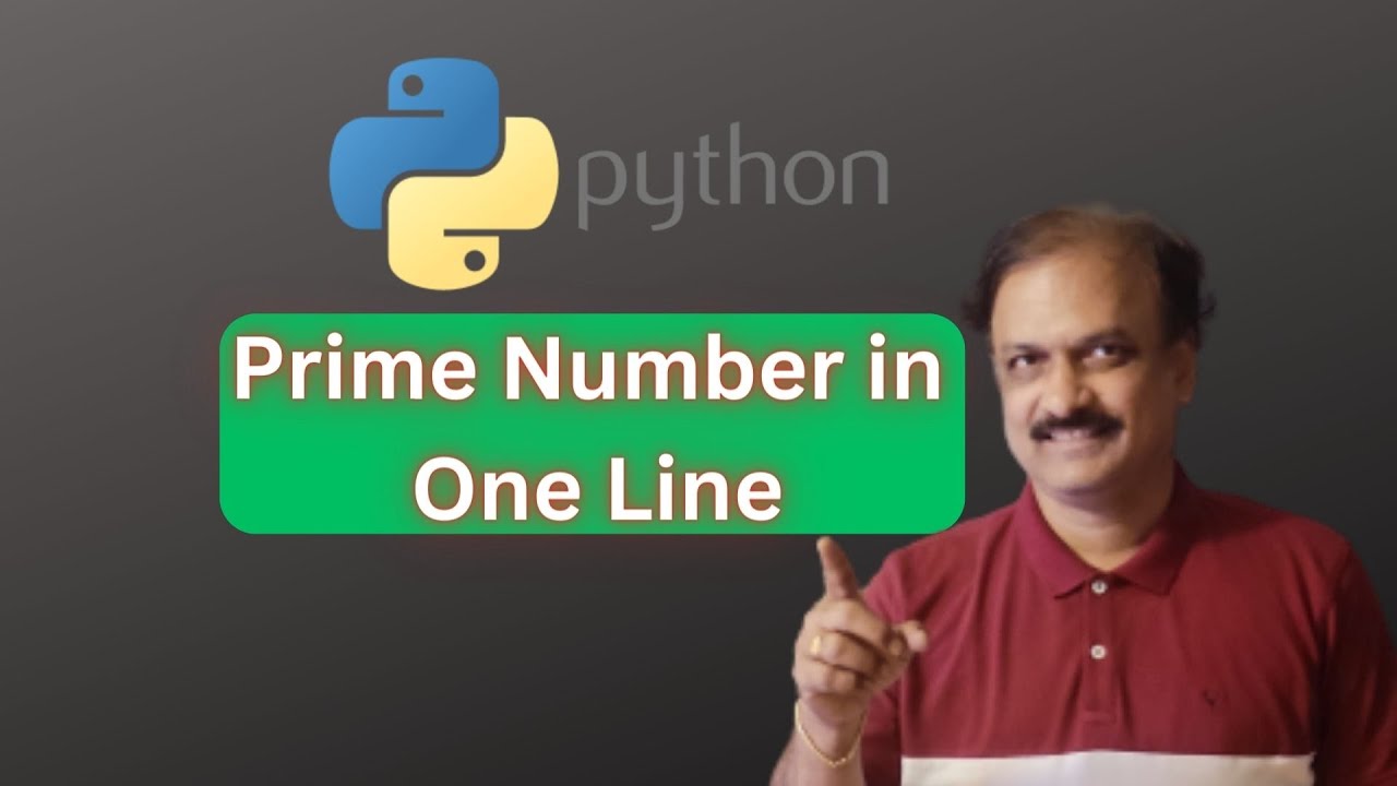 Prime Number in Python using Filter and Lambda Functions