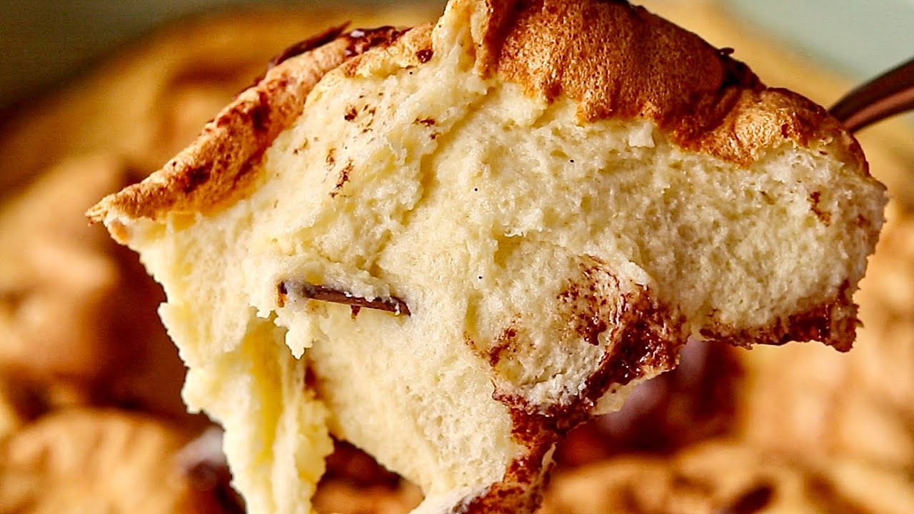 Giant Souffl&eacute; | Famous Hong Kong Restaurant Style Souffle | Melts in Your Mouth Super Fluffy & Soft!