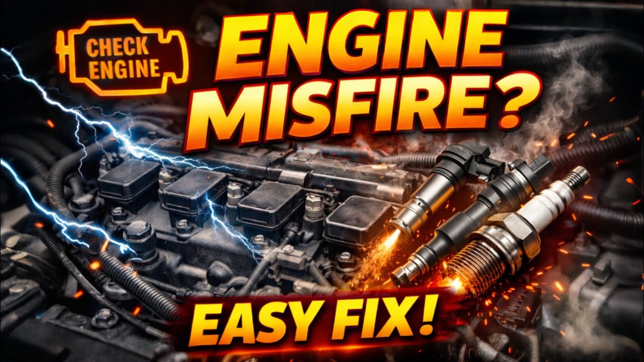 Engine Misfire While Driving? Easy Troubleshooting Guide