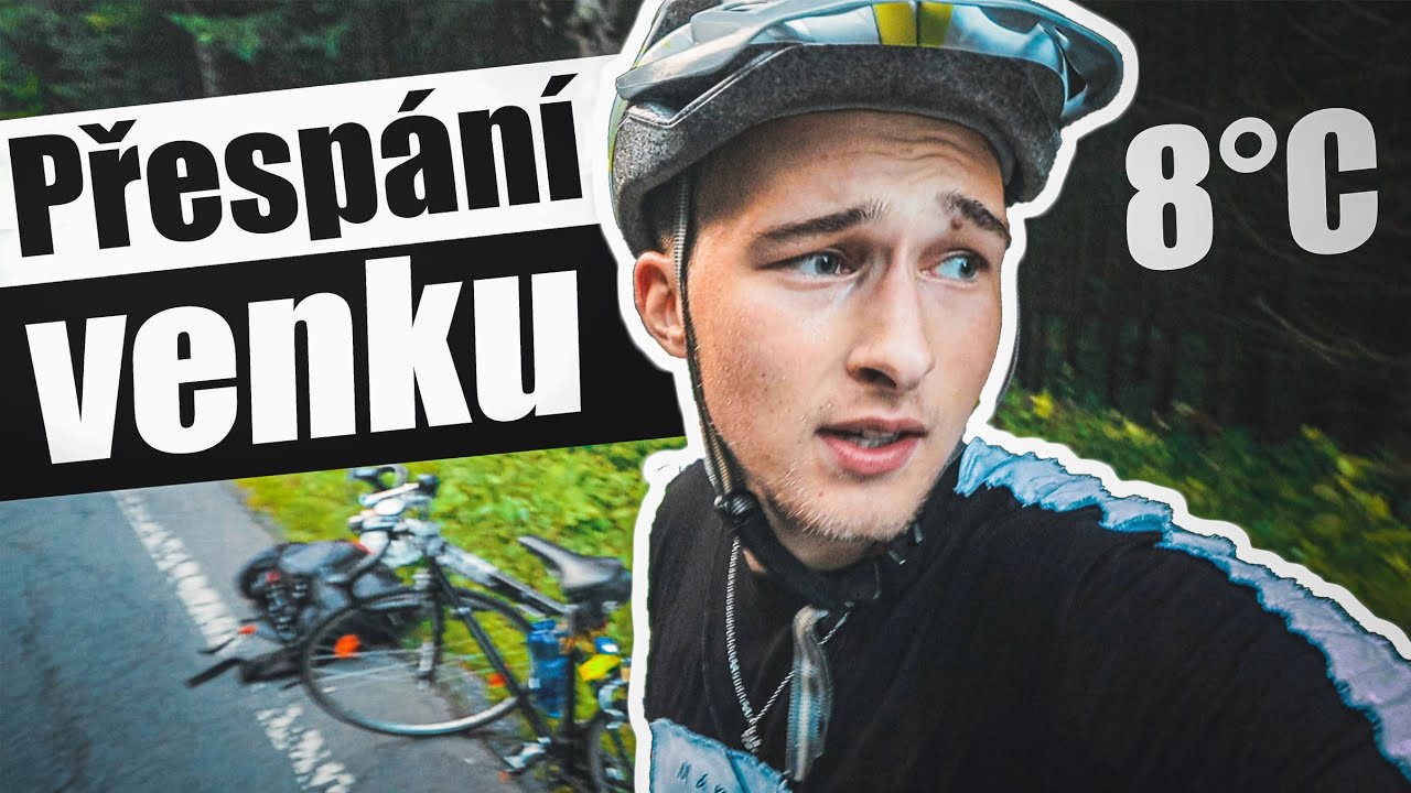 Z výletu na kole se stalo PŘESPÁNÍ V DIVOČINĚ