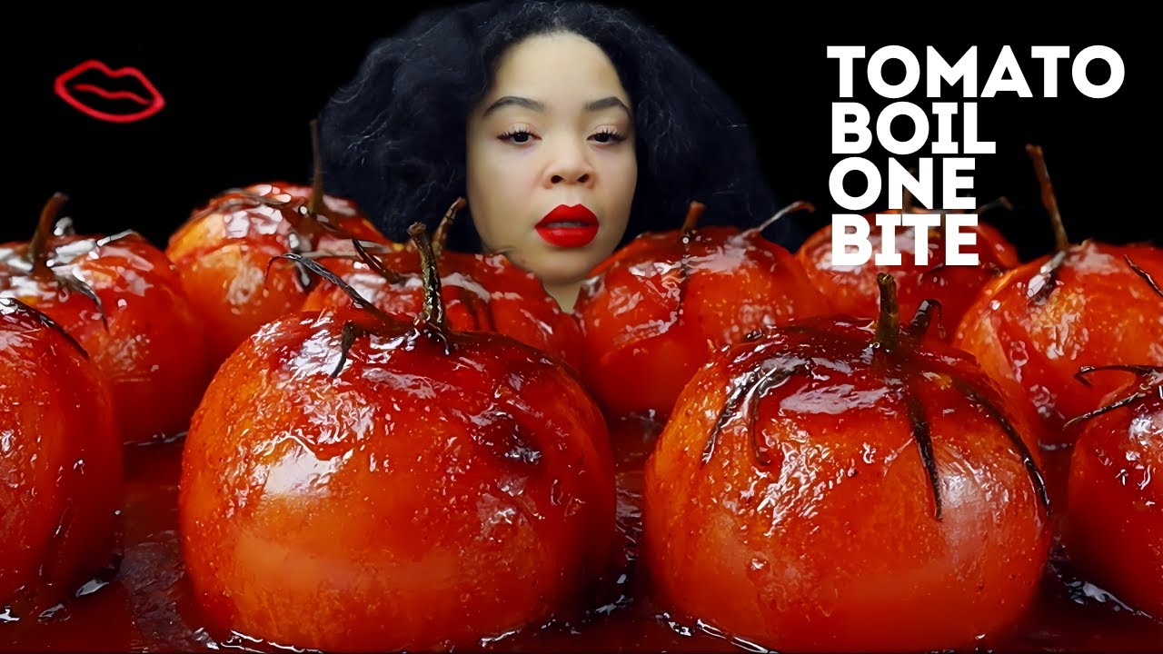 Spicy Tomato Boil, One Bite Challenge |TikTok Viral | Mukbang ASMR | Mmm ASMR