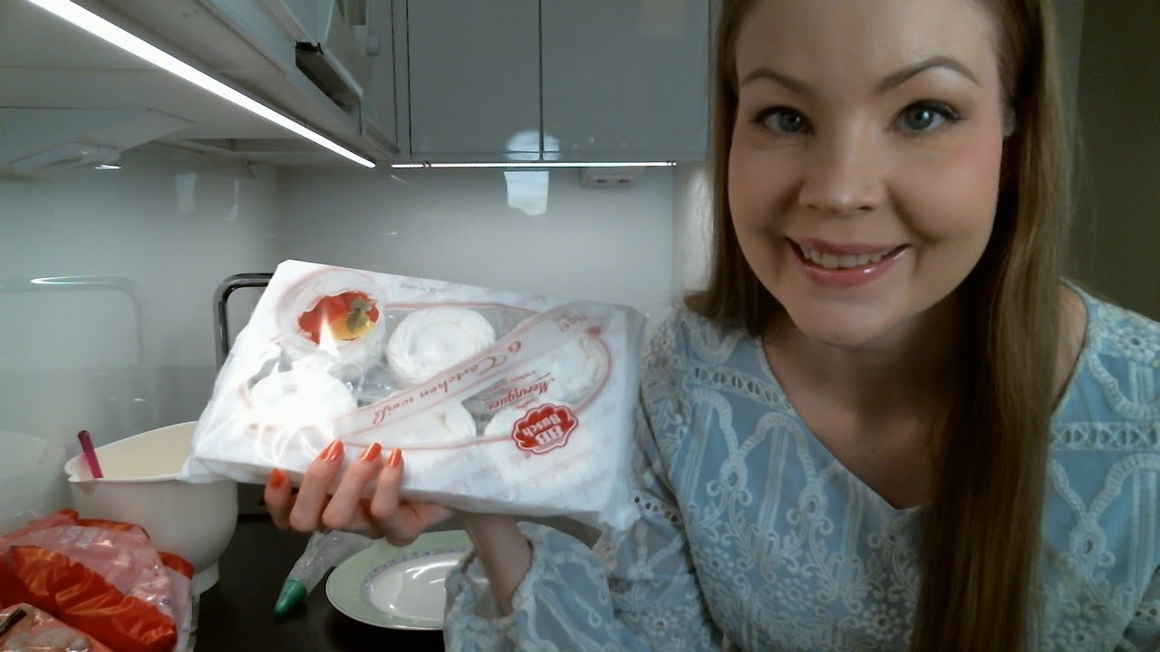 ASMR Suomi 🧁 Leivoksen kaunis koristelu 🌞 Pehmeästi kuiskattu