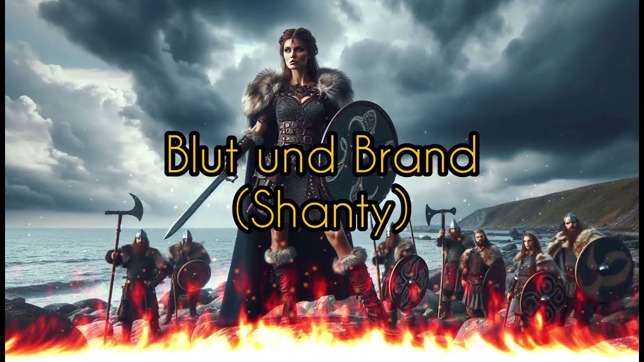 Blut und Brand #music #aimusic  #viral #viralvideo #metal #shanty #party 