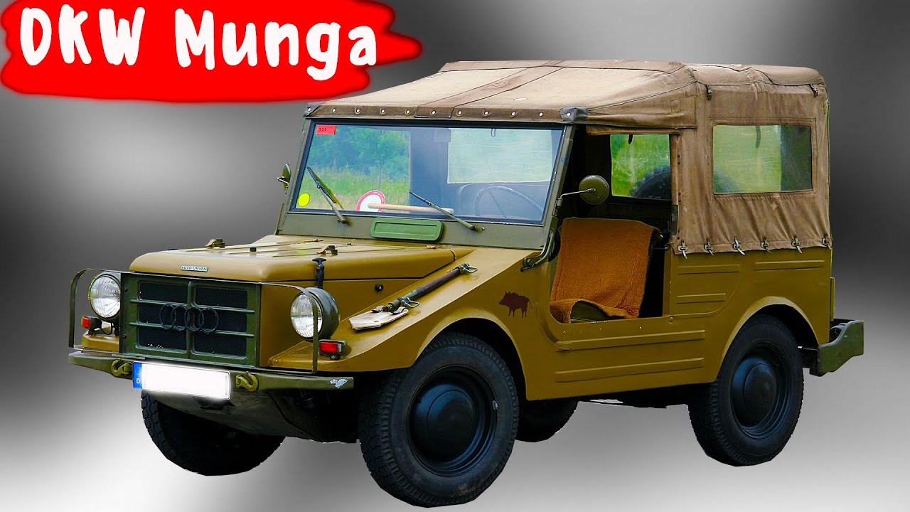 Чем был хорош немецкий универсальный внедорожник с полным приводом  DKW Munga