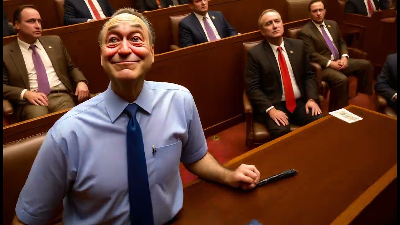 * Schumer shut down Blues  - AI Generated political satire